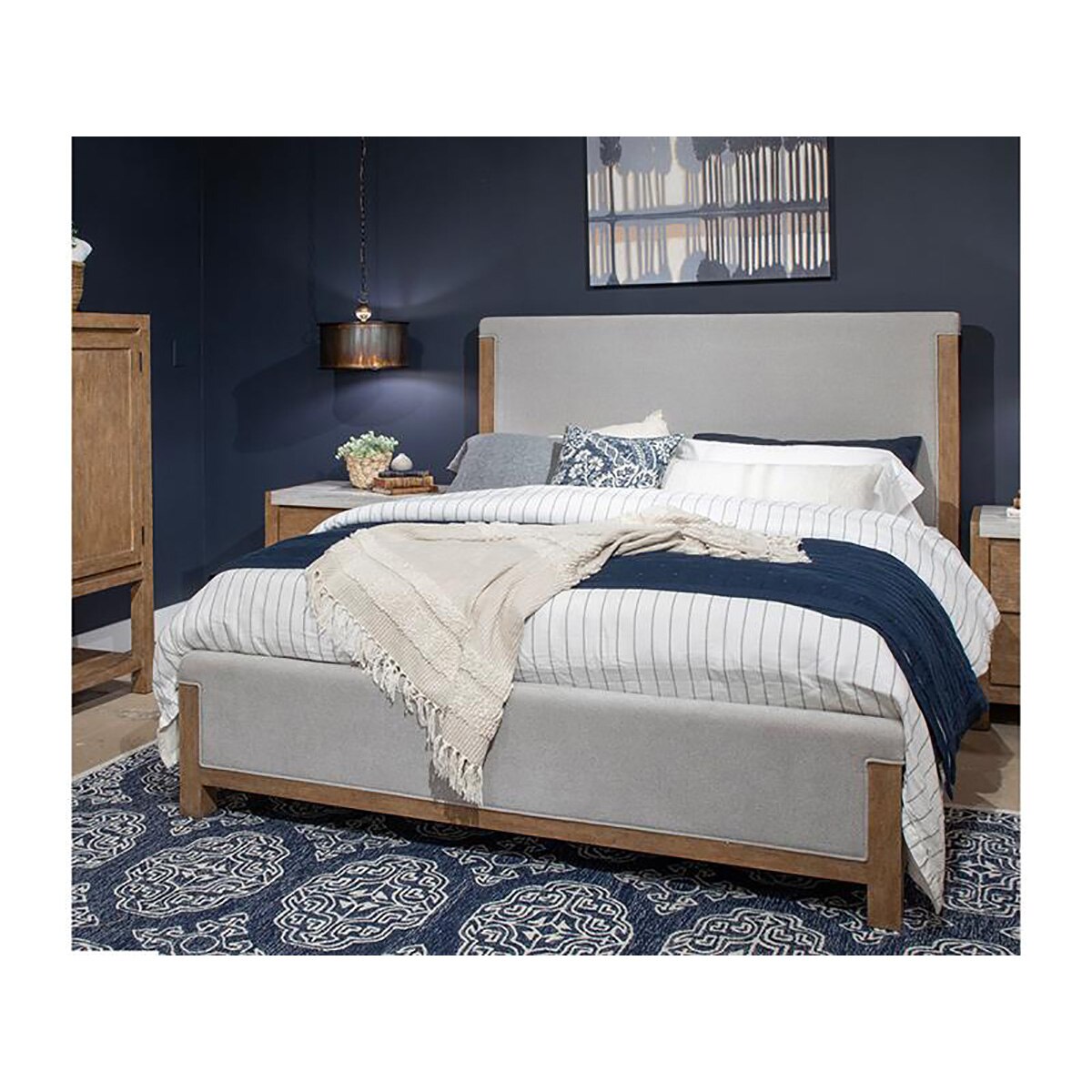 Catalina creek cal king deals sleigh bed